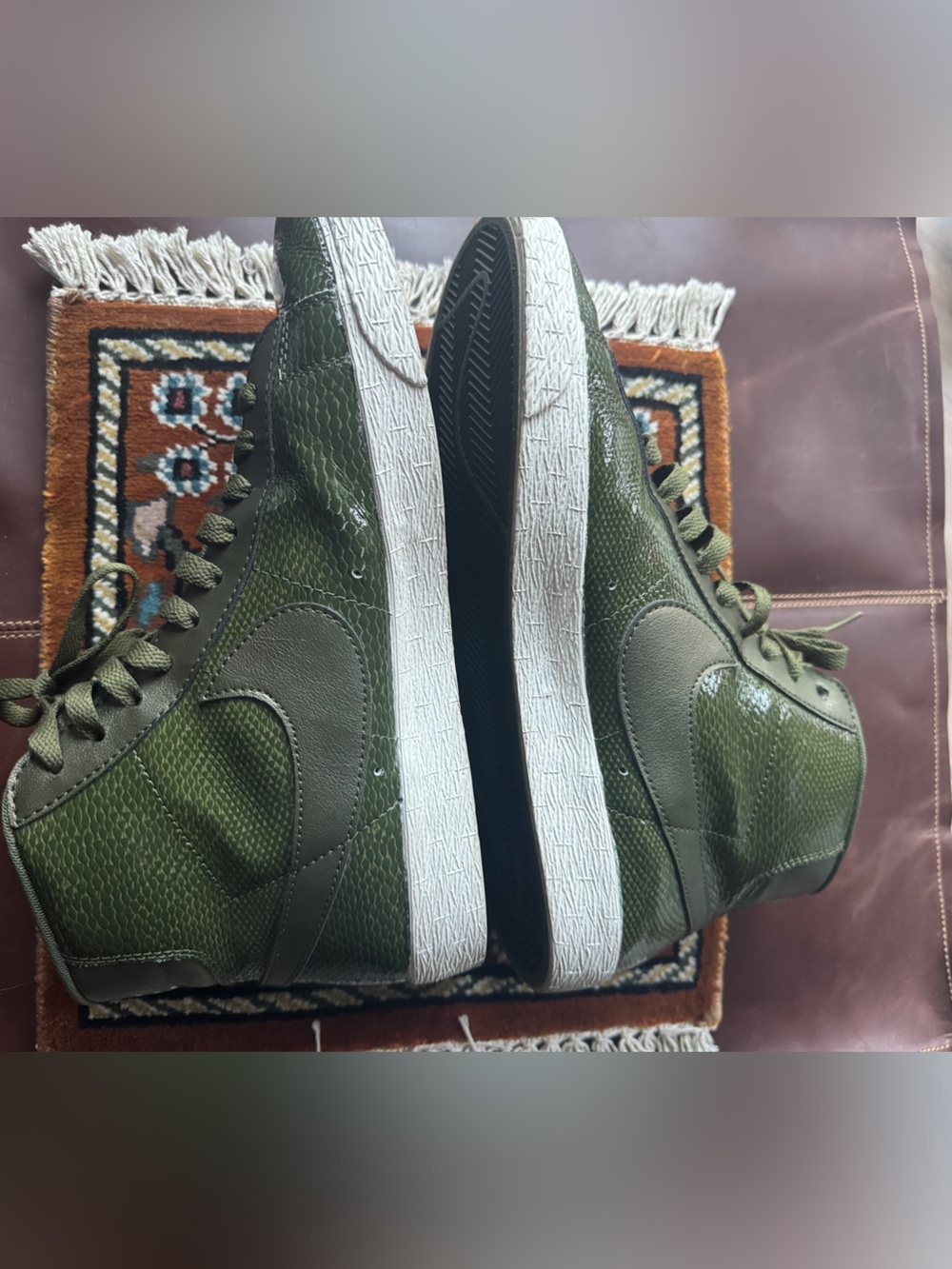 Nike Blazer Mid Leather Snake Skin Premium - Picture 3 of 9